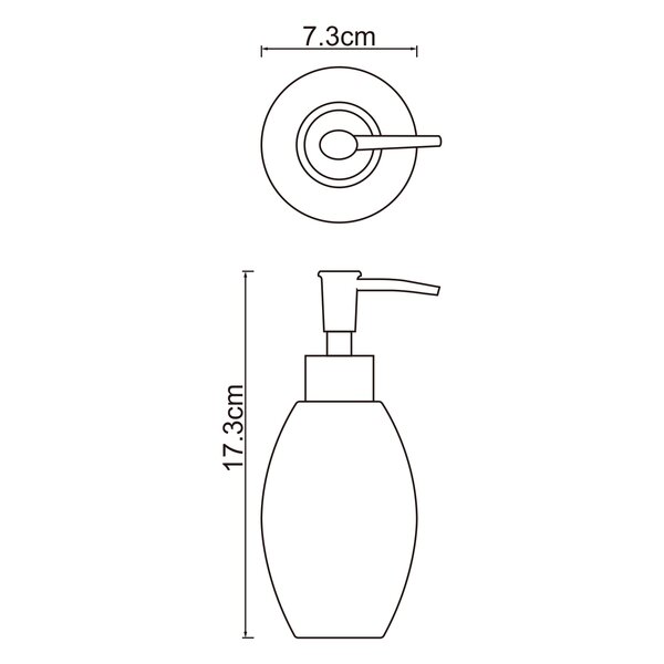 Дозатор для жидкого мыла WasserKRAFT K-6700 K-6799