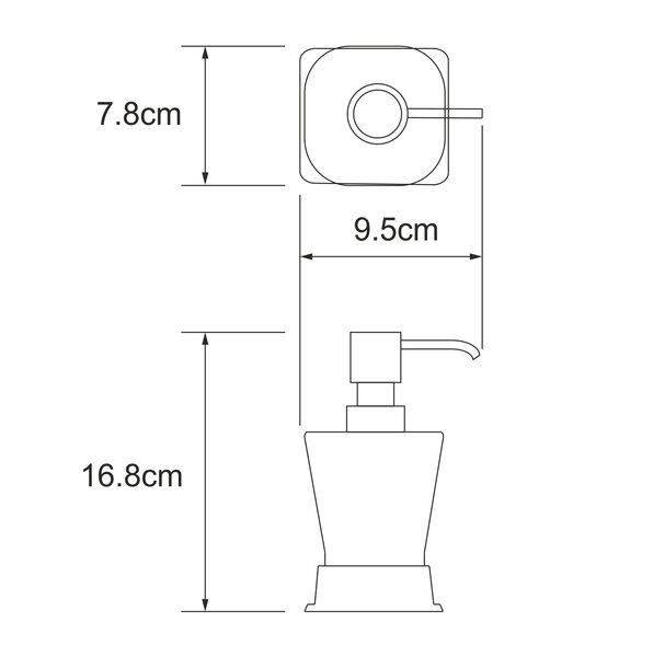 Дозатор для жидкого мыла WasserKRAFT K-5400 K-5499