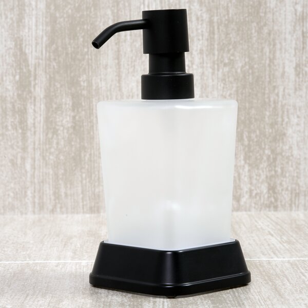 Дозатор для жидкого мыла WasserKRAFTK-5400BLACK K-5499BLACK