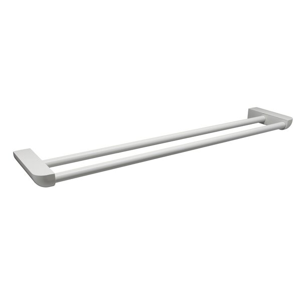 Держатель полотенец двойной WasserKRAFT Kammel K-8300WHITE K-8340WHITE