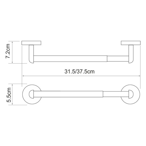 Держатель бумажных полотенец WasserKRAFT Rhein K-6200 K-6291
