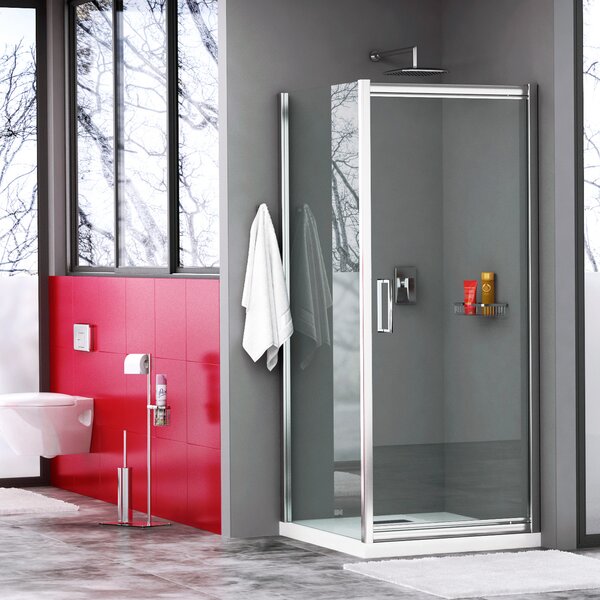 Душевой уголок WasserKRAFT Salm 27I18 90х100 профиль хром