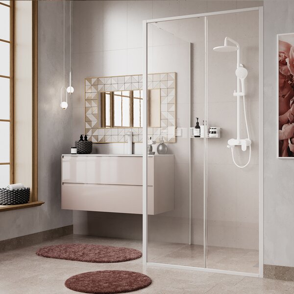 Душевой уголок WasserKRAFT Rhin 44S19 100х100 профиль белый