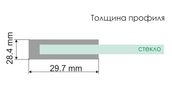 Душевой уголок WasserKRAFT Berkel  48P29 80х100 профиль хром