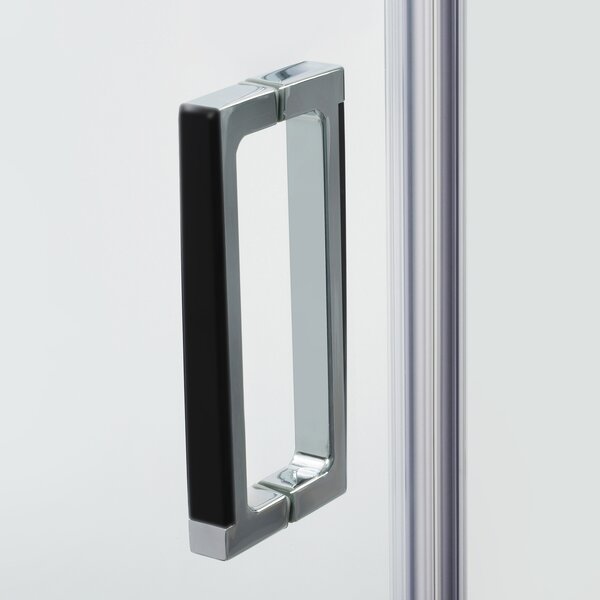 Душевой уголок WasserKRAFT AllerBLACK MATT  10H10RBLACK MATT 120х100 профиль хром/черный