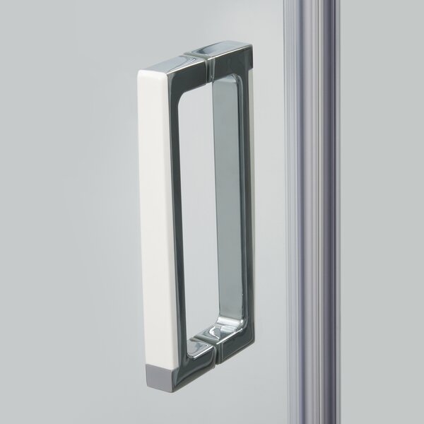 Душевой уголок WasserKRAFT AllerWHITE 10H06LWHITE  120х80 профиль хром/белый
