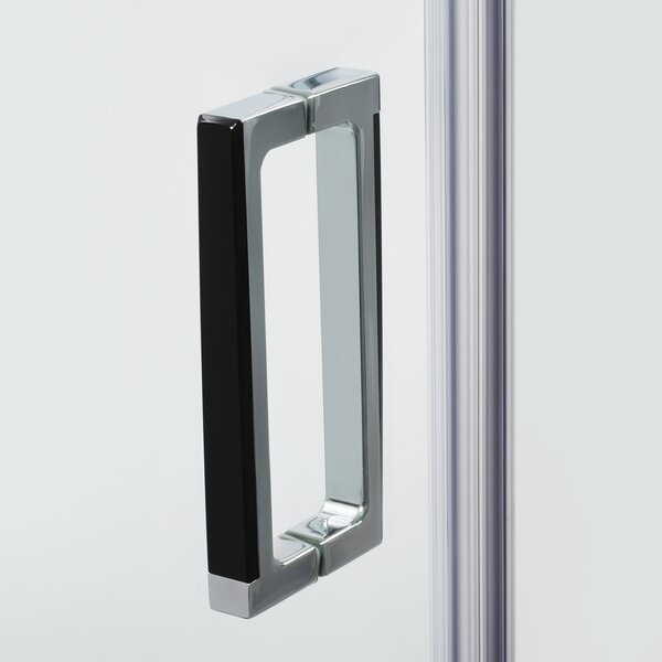 Душевой уголок WasserKRAFT AllerBLACK 10H06RBLACK 120х80 профиль хром/черный
