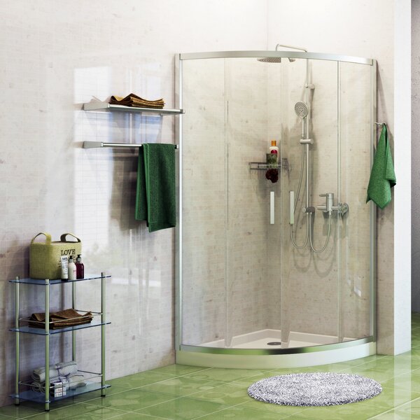 Душевой уголок WasserKRAFT Main 41S23 100х100 профиль хром