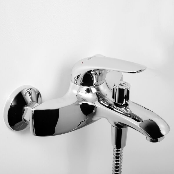 Смеситель для ванны с душем WasserKRAFT Rossel 2800 2801 хром