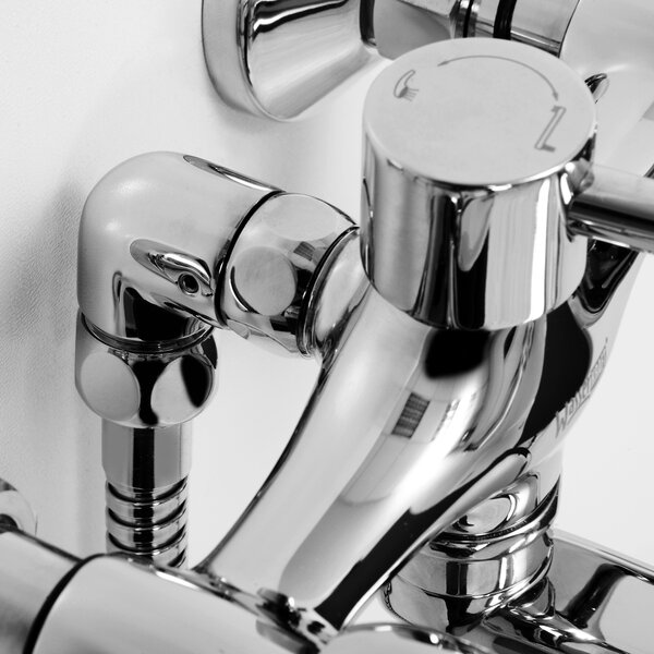 Смеситель для ванны с душем WasserKRAFT Amper 2900 2902L хром