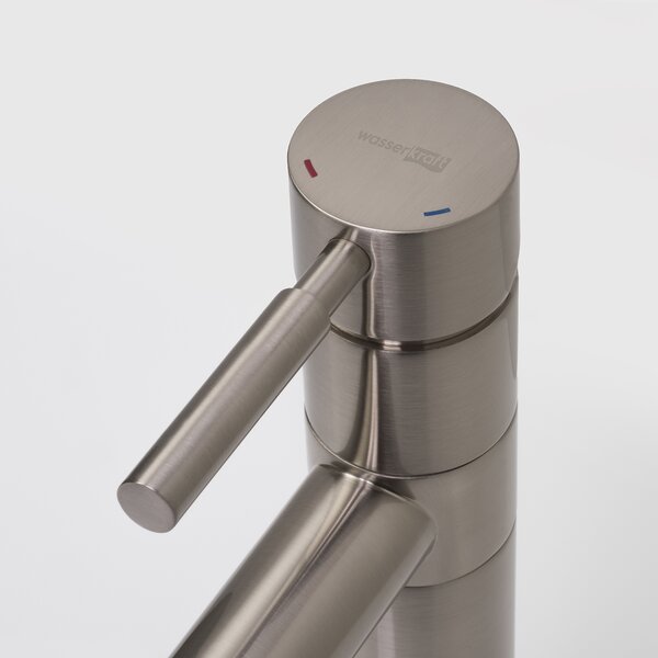 Смеситель для кухонной мойки WasserKRAFT Wern 4200 4207 матовый хром