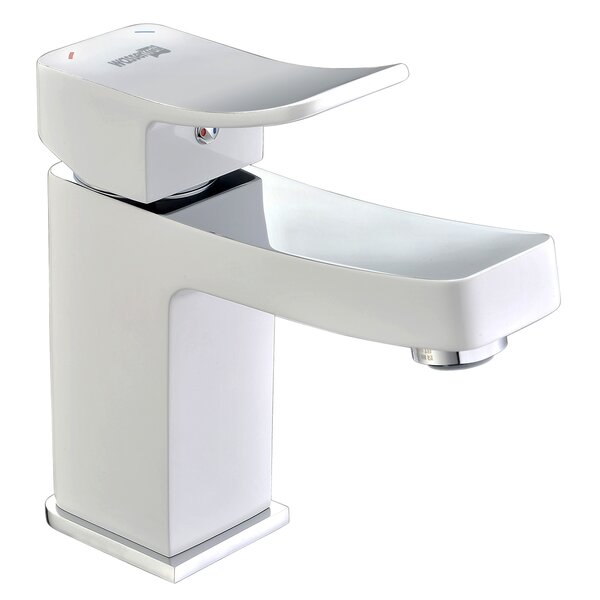 Смеситель для раковины WasserKRAFT Aller 1060WHITE 1063W хром / белый