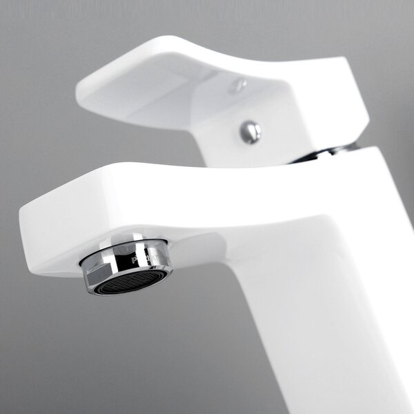 Смеситель для раковины WasserKRAFT Aller 1060WHITE 1063W хром / белый