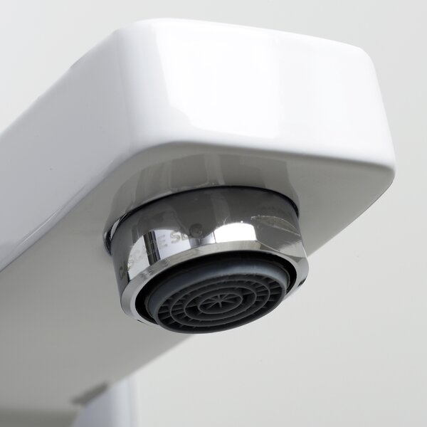 Смеситель для ванны с душем WasserKRAFT Aller 1060WHITE 1061W хром / белый