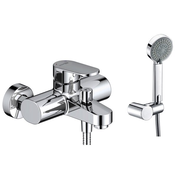 Смеситель для ванны с душем WasserKRAFT Donau 5300 5301 хром