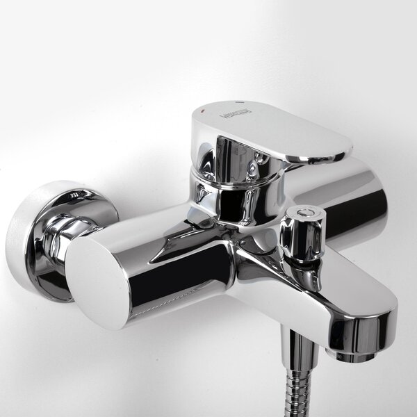 Смеситель для ванны с душем WasserKRAFT Donau 5300 5301 хром