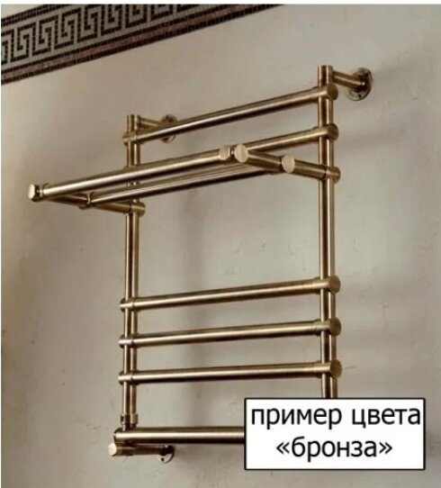 Электрический полотенцесушитель Margaroli 552 BOX 5524706ORBPB цвет бронза