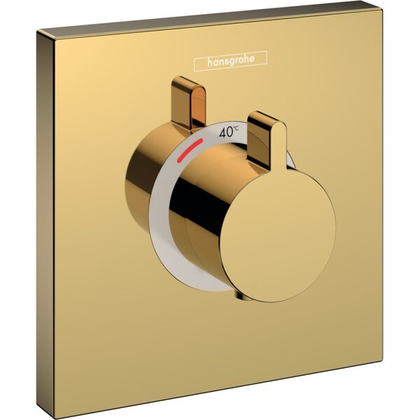 Термостат Hansgrohe ShowerSelect Higflow 15760990, полированное золото