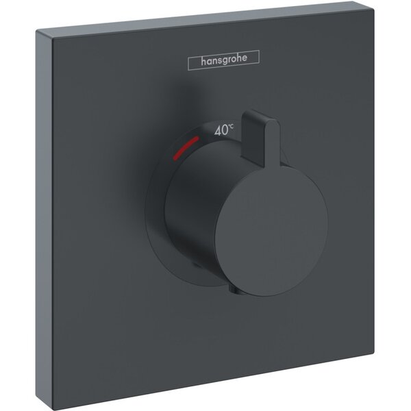 Термостат Hansgrohe ShowerSelect Highflow 15760670, матовый черный
