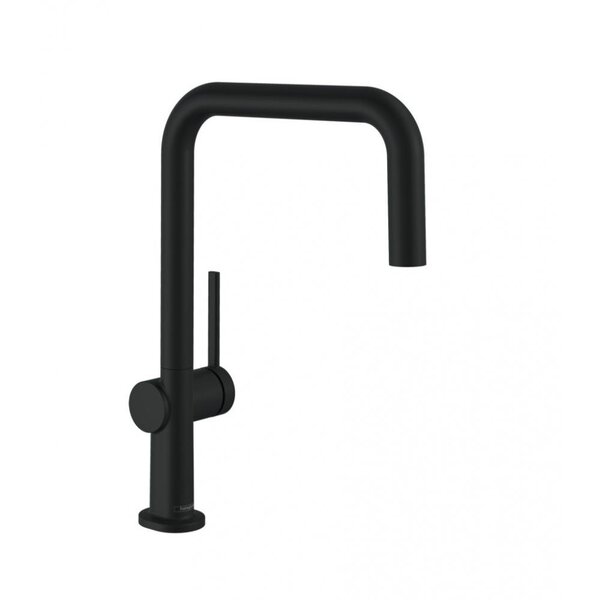Кухонный смеситель U 220, 1jet Hansgrohe 72806670, матовый черный