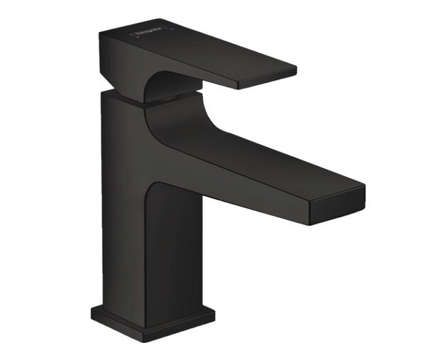 Смеситель Hansgrohe Metropol 32500670 для раковины чёрный матовый