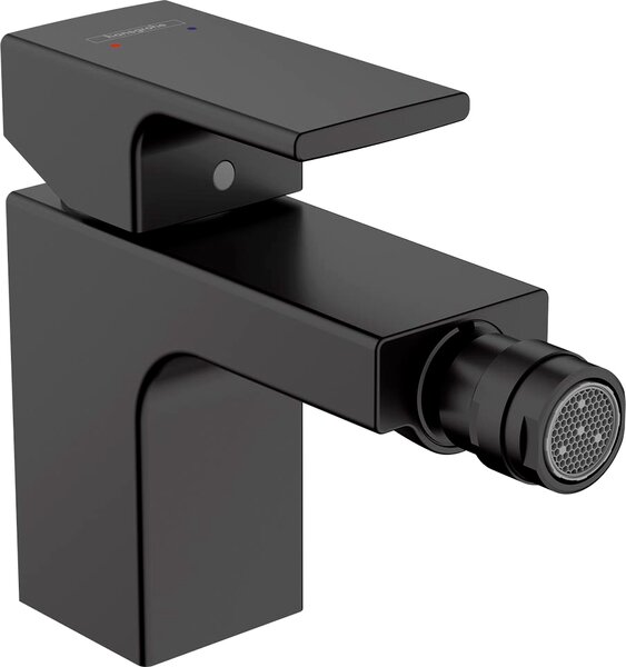 Смеситель для биде Hansgrohe Vernis Blend 71211670 со сливным гарнитуром, черный