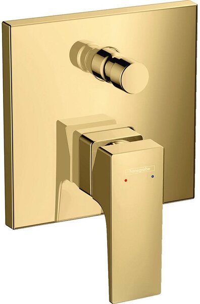 Смеситель Hansgrohe Metropol 32545990 для ванны и душа полированное золото