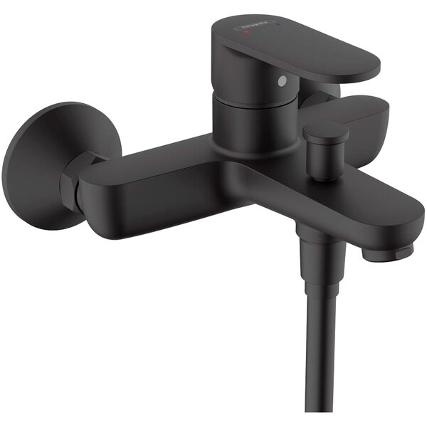 Смеситель для ванны Hansgrohe Vernis Blend ВМ 71440670 черный