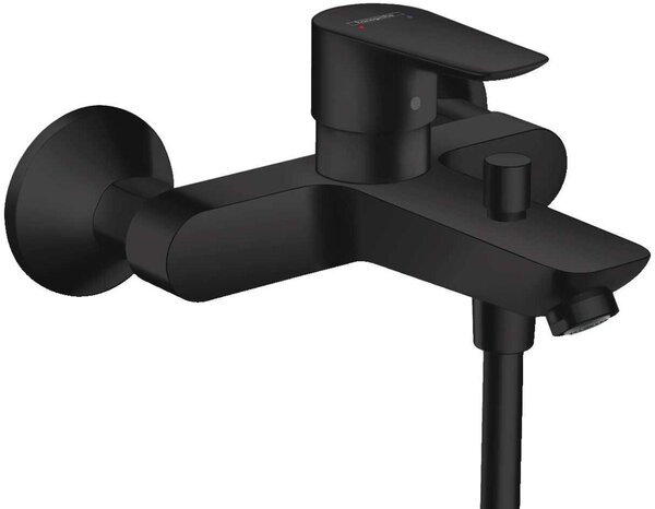 Смеситель Hansgrohe Talis E 71740670 для ванны чёрный матовый