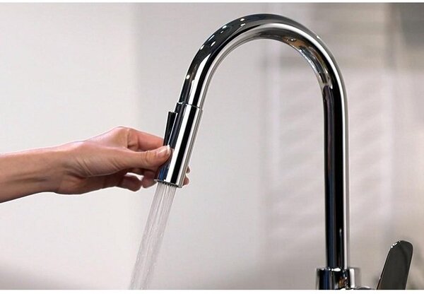 Смеситель для кухни Hansgrohe Focus 31815800, цвет сталь