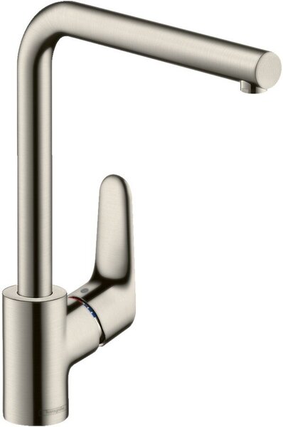 Смеситель для кухни Hansgrohe Focus 31817800, цвет сталь