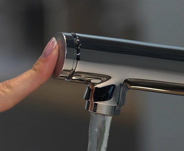 Смеситель для кухни Hansgrohe Metris Select 14883800, цвет сталь