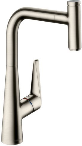 Смеситель для кухни Hansgrohe Talis Select S 300 сталь 72821800