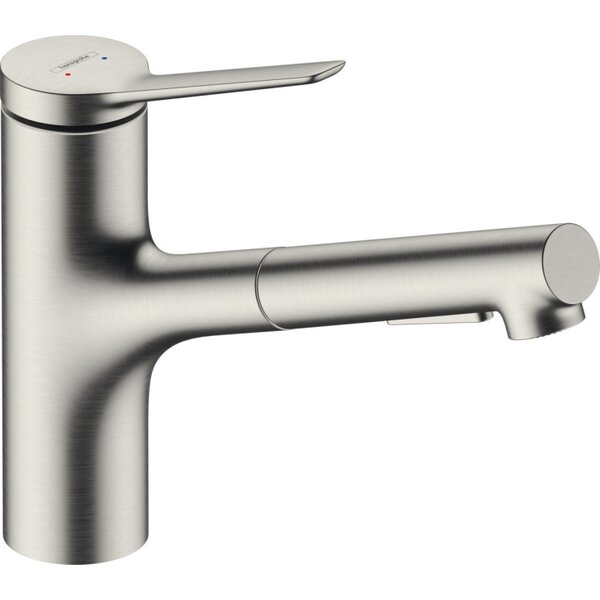 Смеситель для кухни Hansgrohe Zesis M33 74800800 с выдвижным изливом