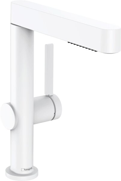 Смеситель для раковины Hansgrohe Finoris 76063700, матовый белый