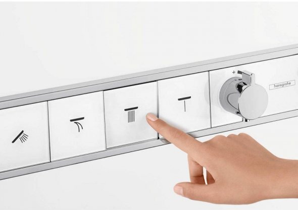 Термостат для душа Hansgrohe RainSelect 15357400 на 4 потребителя