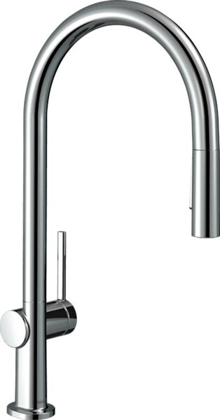 Кухонный смеситель 210, с вытяжным душем, 2jet, sBox Hansgrohe 72801000, хром
