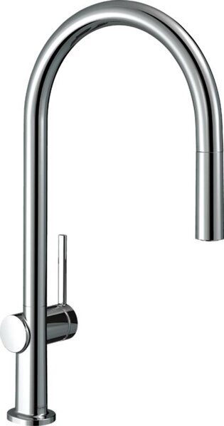 Кухонный смеситель 210, с вытяжным изливом, 1jet Hansgrohe 72802000, хром