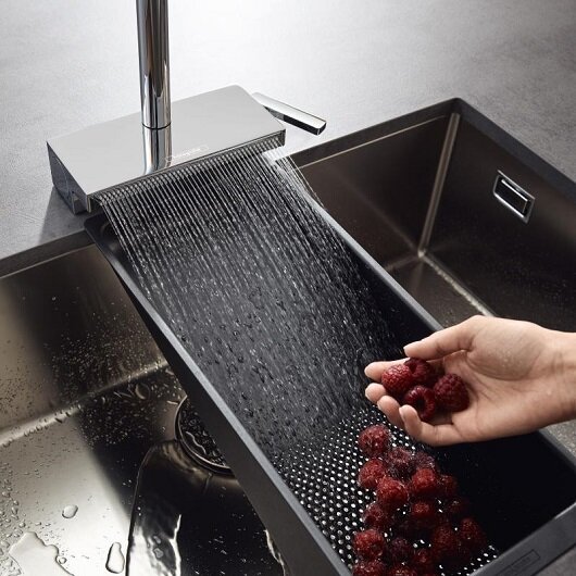 Смеситель для кухни Hansgrohe Aquno Select M81 250 73836000 с вытяжным душем