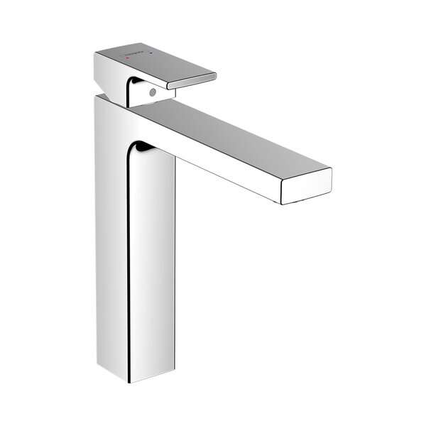 Смеситель для раковины 230 Vernis Shape Hansgrohe 71590000, со сливной гарнитурой, хром
