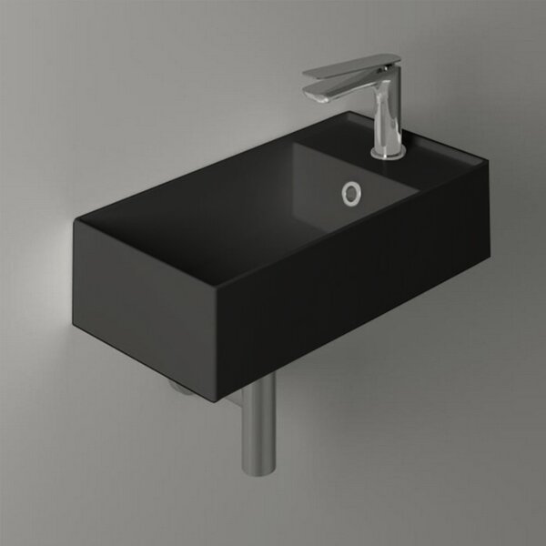 Раковина Simas Agile AG50 nero matt*1 50х27х13, черынй матовый