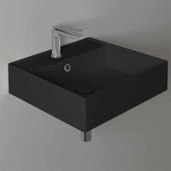 Раковина Simas Agile AG51 nero matt*1 51х46х13, черный матовый