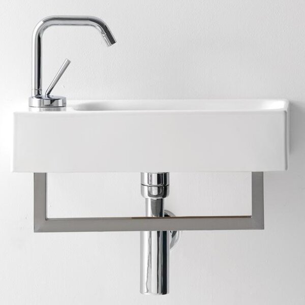 Раковина Kerasan Cento 353701L*1 45х25 цвет белый