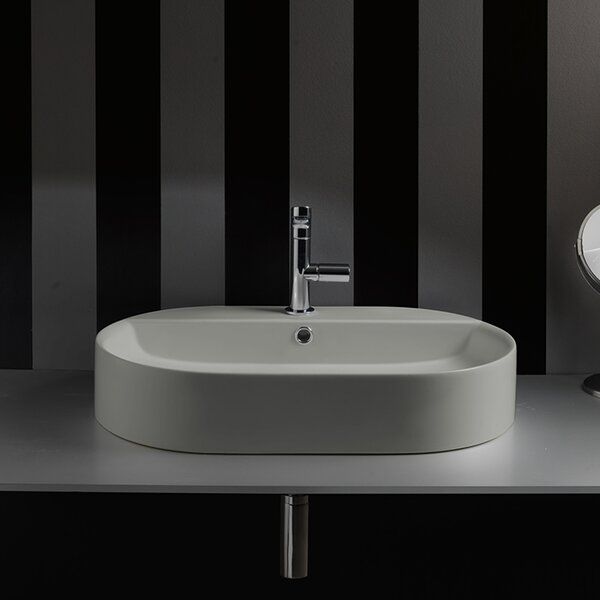 Раковина Kerasan Ciotola 028559*1 65х40 цвет Grigio matt