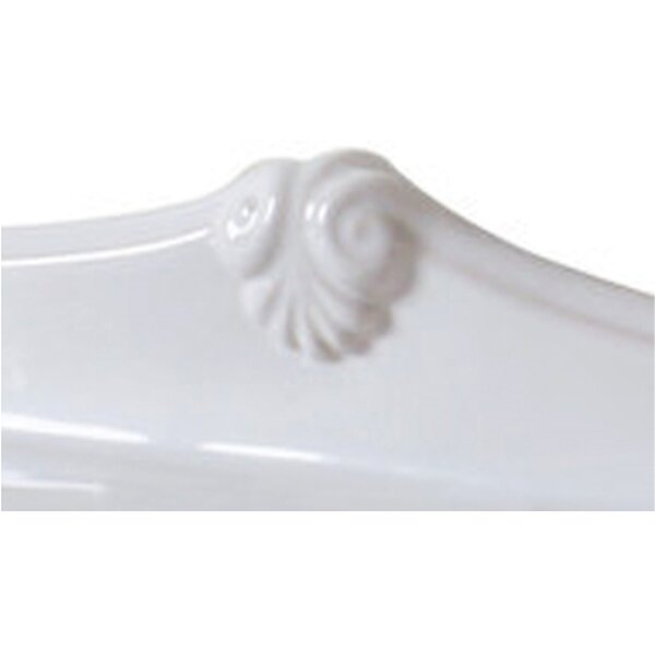 Раковина AZZURRA Jubilaeum 90х56 см, 1 отв. JULP0905500MBI/(JUB200/90 bi)*1