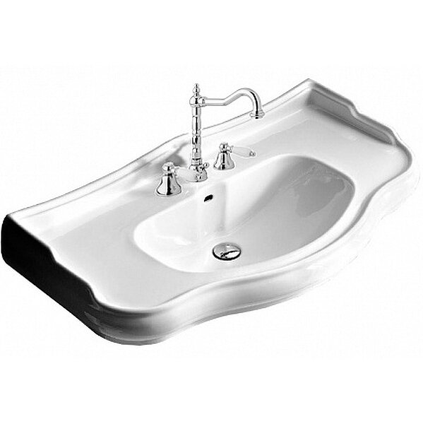 Раковина Kerasan Retro 105001*3 100х54.5 цвет белый
