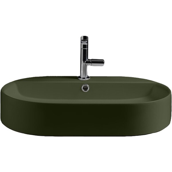 Раковина Kerasan Ciotola 028511*1 65х40 цвет Verde muschio