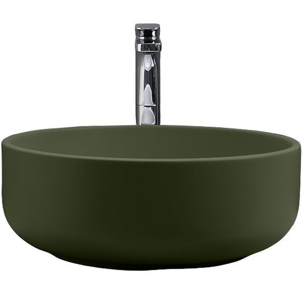 Раковина Kerasan Ciotola 430211 46х46 цвет Verde muschio