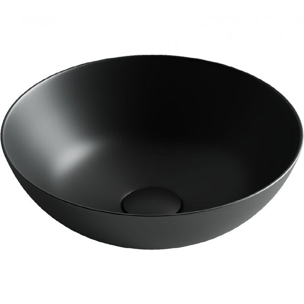 Раковина Kerasan Ciotola 430331 46х46 цвет черный матовый