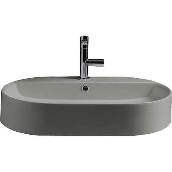 Раковина Kerasan Ciotola 028559*1 65х40 цвет Grigio matt